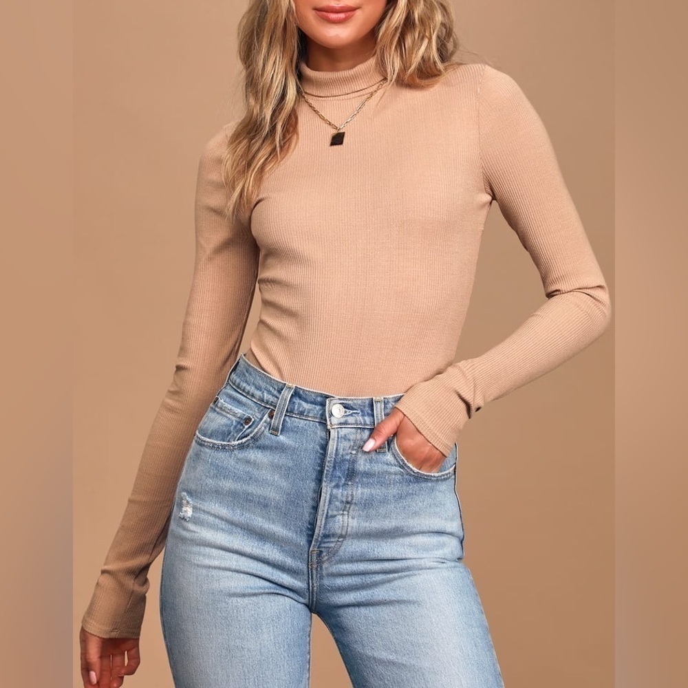 NWOT Bundle Wilde Ribbed Long Sleeve Mock Neck Bodysuit